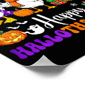 Happy Hallothanksmas Santa Goose Witch Soky Season Poster (Ecke)
