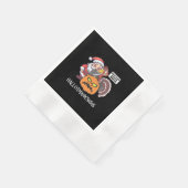 Happy Hallothanksmas Serviette (Ecke)