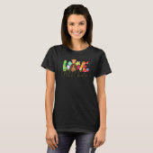 Happy Hallothanksmas SPED Teacher Love Thanksgivin T-Shirt (Vorne ganz)