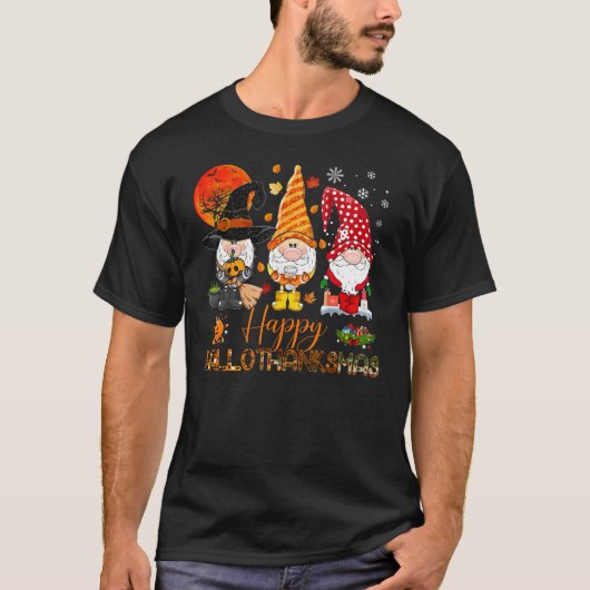 Happy Hallothanksmas T-Shirt (Vorderseite)