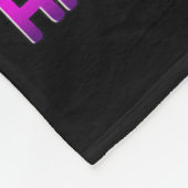 Happy Hallothanksmas Wine Halloween Erntedank C Fleecedecke (Ecke)