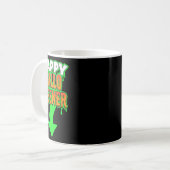 Happy Hallow Weener Funny Halloween-Geschenk Kaffeetasse (Vorderseite Links)