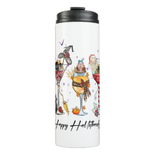 Happy HallowDankeMas Wine Glass Erntedank Chris Thermosbecher