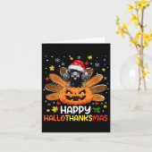 Happy Halloween1 Karte (Gelbe Blume)