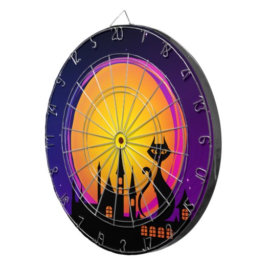 Happy Halloween 11 Dart Board Dartscheibe (Vorderseite rechts)