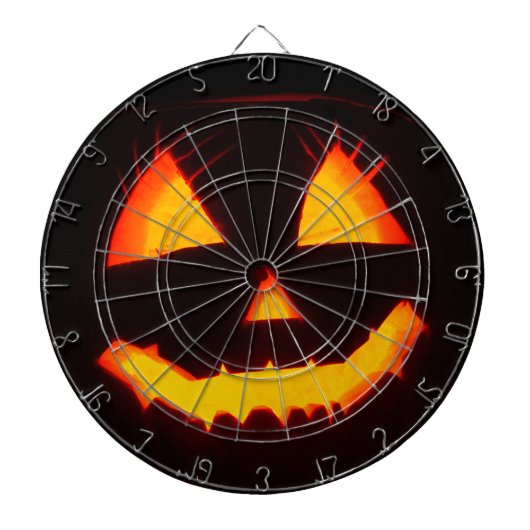 Happy Halloween 15 Dart Board Dartscheibe (vorne)