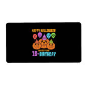 Happy Halloween 16. Geburtstag (Vorne)