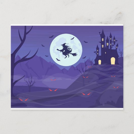 HAPPY HALLOWEEN 16 Postcard Postkarte (Vorderseite)