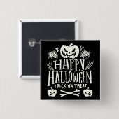 Happy Halloween 2023 - Spooky Saison Button (Vorne & Hinten)