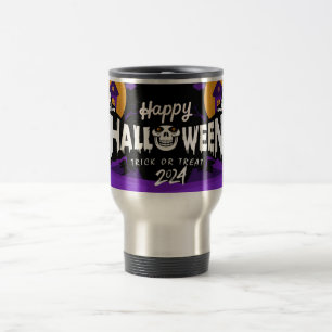 Happy Halloween 2024 Party Travel Mugs Trinkbehält Reisebecher