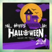 Happy Halloween 2024 Window Cling Decals Fensteraufkleber (Blatt 3)