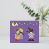 Happy Halloween 3 Postkarte (Stehend Vorderseite)