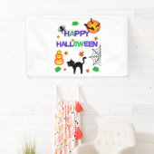 Happy Halloween 3x5 Vinyl Banner (Insitu)