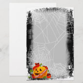 Happy Halloween 6 Stationary Briefpapier (Vorne/Hinten)
