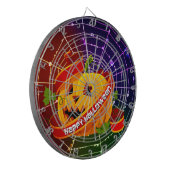 Happy Halloween 6A Dart Board Dartscheibe (Vorderseite Links)