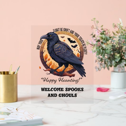 Happy Halloween Acrylschild (Hochzeit)