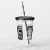 Happy Halloween Acryltrinkbecher (Links)