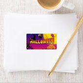 Happy Halloween Adressaufkleber (Insitu)