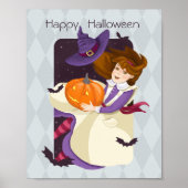 Happy Halloween Alice im Wunderland Poster (Vorne)