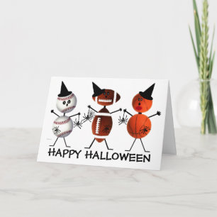 Happy Halloween All Sports Karte