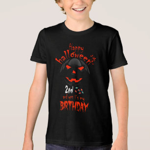 Happy Halloween And Yes It's My 2nd Birthday Tri-Blend Shirt