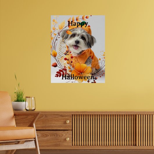 Happy Halloween, arf...arf Poster (Wohnzimmer 2)
