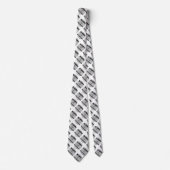 Happy Halloween auf Spider Web Text Necktie Krawatte (Vorderseite)