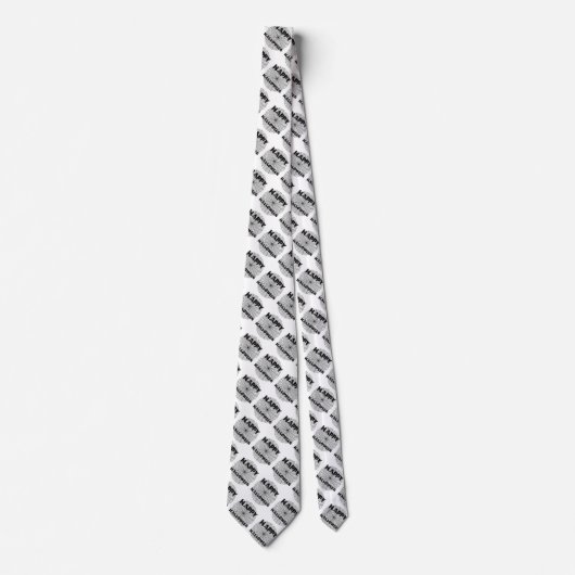 Happy Halloween auf Spider Web Text Necktie Krawatte (Vorderseite)