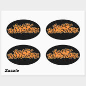 Happy Halloween - Aufkleber (Blatt)