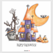 Happy Halloween Aufkleber (Blatt)