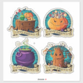 Happy Halloween Aufkleber (Blatt)