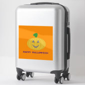 Happy Halloween Aufkleber (Koffer)