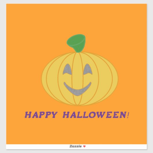 Happy Halloween Aufkleber (Blatt)