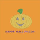 Happy Halloween Aufkleber (Vorderseite)