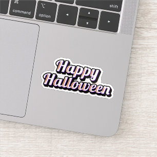 Happy-halloween-Aufkleber Aufkleber