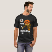 Happy Halloween, Backwards Letter T - Shirt (Vorne ganz)
