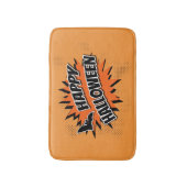 Happy Halloween Badematte (Vorderseite Vertikal)