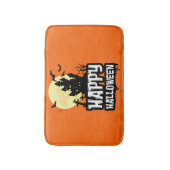 Happy Halloween Badematte (Vorderseite Vertikal)