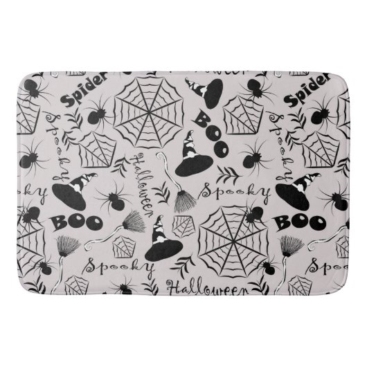 Happy Halloween Badematte (Vorderseite)