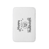 Happy Halloween Badematte (Vorderseite Vertikal)