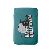 Happy Halloween Badematte (Vorderseite Vertikal)