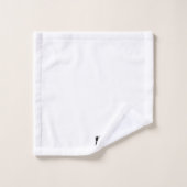 Happy Halloween Badhandtuch Set (Waschlappen)