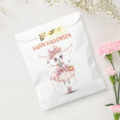 Happy Halloween | Ballerina Skeleton Favor Bags Geschenktütchen (Versiegelt)
