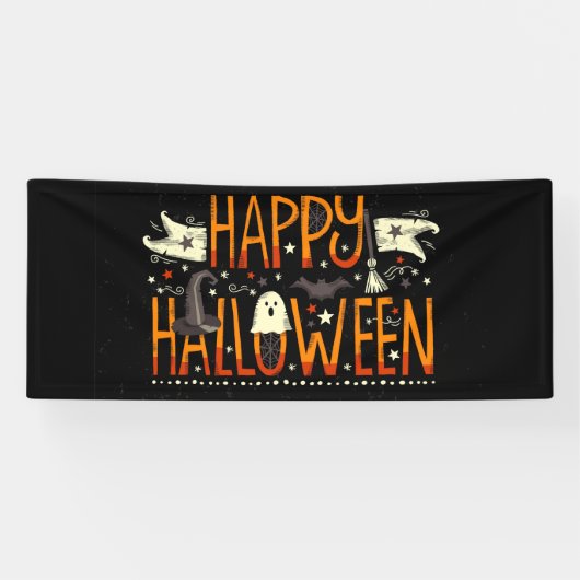 Happy Halloween Banner (Horizontal)