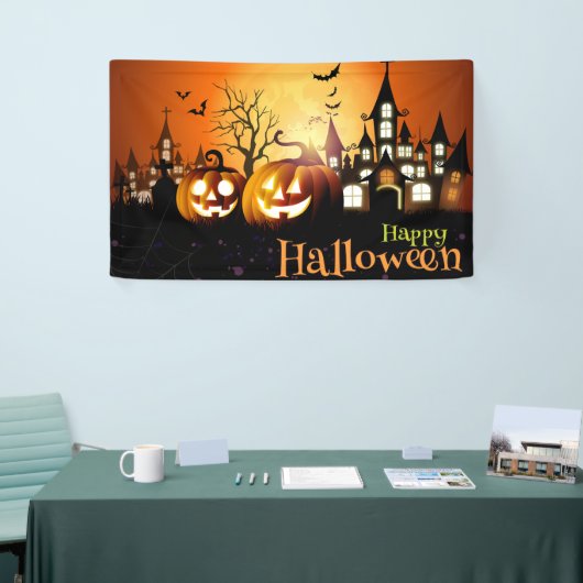 Happy Halloween Banner (Messeveranstaltung)
