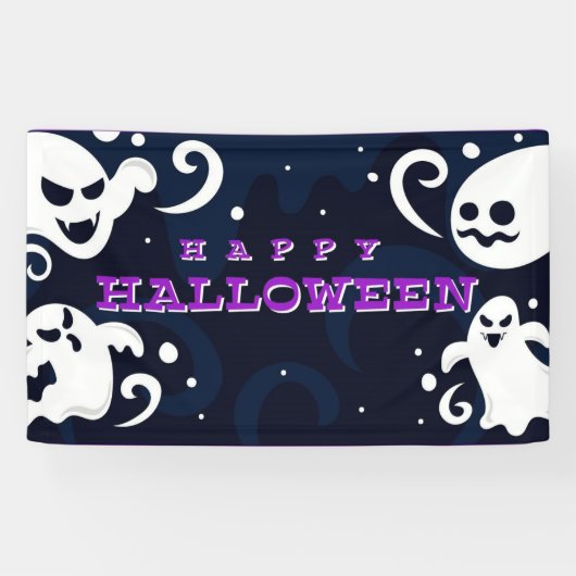 Happy Halloween Banner (Horizontal)