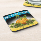 'HAPPY HALLOWEEN' BANNER GETRÄNKEUNTERSETZER (Linke Seite)