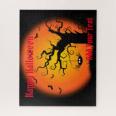 Happy Halloween Bat Puzzle (Vertikal)
