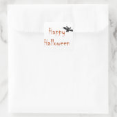 Happy Halloween Bat Sticker (Tasche)