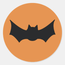 Happy Halloween. Bat. Trick oder geil. Orange